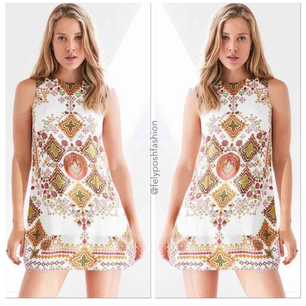 UO Ecote Guinevere Open Back Flock
